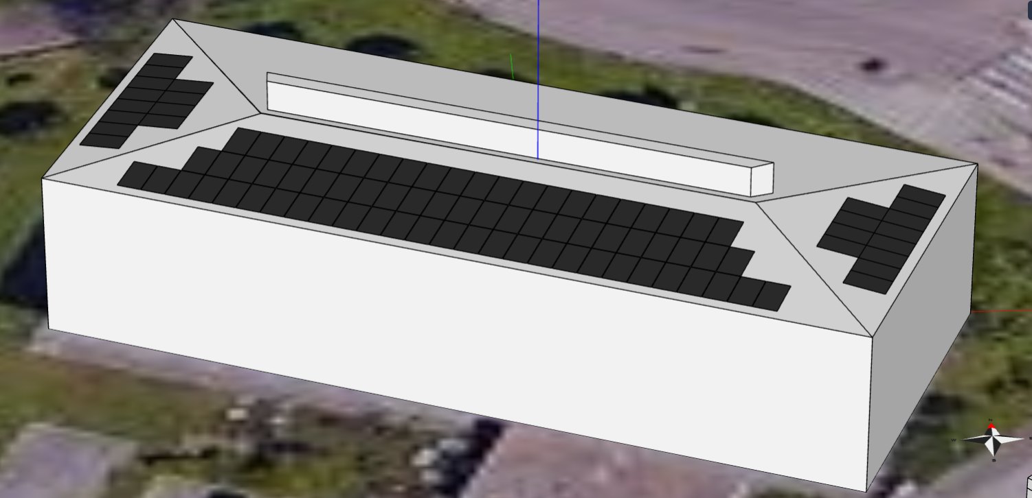 Projet hôtel 47 kWc